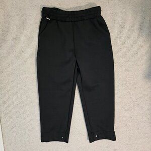 ADAY Like a Dream Pants Black Medium M Convertible Straight Jogger Office Casual
